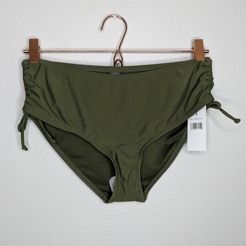 ✨3/$15 NWT Catalina green bikini bottom S